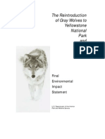 Fws 1994 Wolf Study