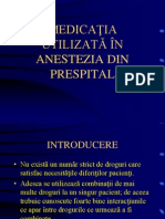 Anestezia in Prespital