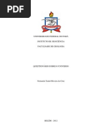 Quetionario Respondido Do Universo Verdadeiro