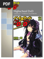 High School DXD Tomo 11 | PDF | Demonios | Religión y creencia