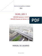 Maunal Del Usuario SCAD_GIS 3.0