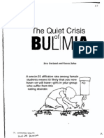 The Quiet Crisis of Bulimia, By Ken Garland and Karen Salas, Youthworker