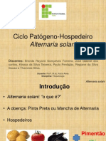 Ciclo Patógeno-Hospedeiro Alternaria solani