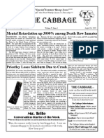 The Cabbage: Mental Retardation Up 3000% Among Death Row Inmates