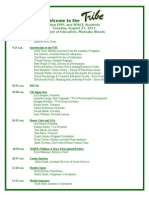 orientation agenda - fall 2013