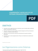 Capítulo 2 Comprensión y Modelado de Los Sistemas Organizacionales