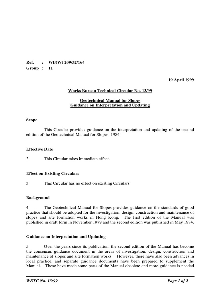 WB 1399 | PDF | Geotechnical Engineering | Reliability Engineering