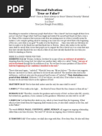 Download Eternal Salvation True or False by Allen Gosser SN19220905 doc pdf