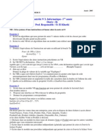 [s2] informatiques - examen 2005