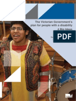 The Victorian Government's Plan for People With a Disability - 4 Big Ideas