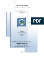 Jobsheet 8 Laporan Praktikum Konfigurasi Router 1107008 - Lukmanul Hakim