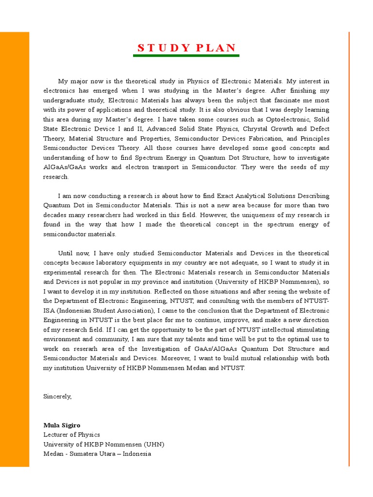 NTUST Study Plans for Electronics Masters | PDF | Semiconductors ...