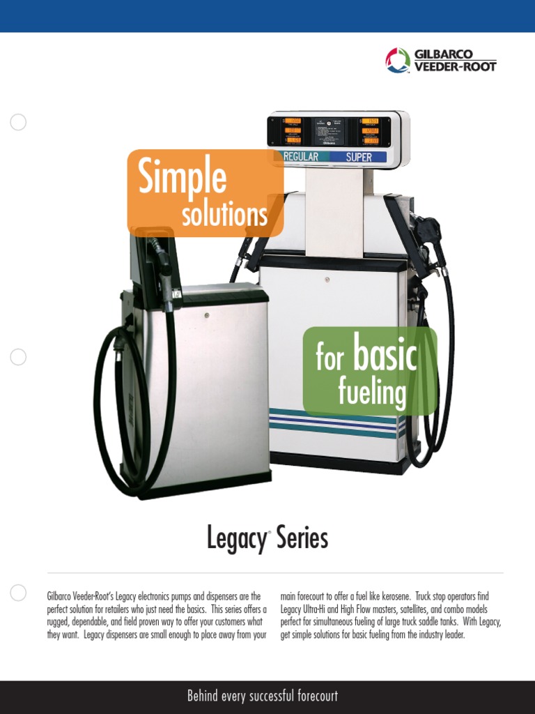 Legacy Fuel Pumps & Systems Gilbarco Veeder Root Energy And