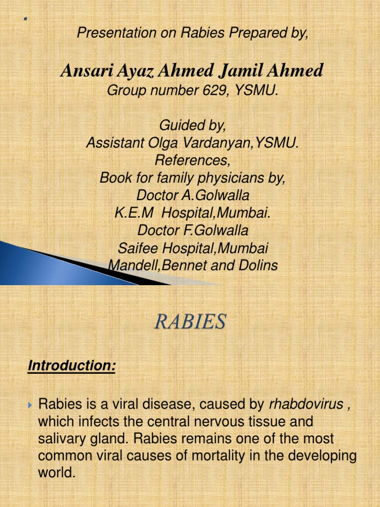 Rabies 2 | PDF | Rabies | Virus