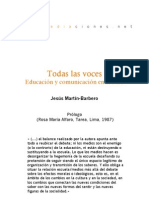Todas las voces. Educación y comunicación en el Perú (Prólogo)