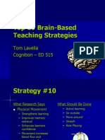 Top 10 Brain-Based Teaching Strategies
