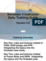 Semester 4 Instructor Daily Training Guide: 1 Presentation - ID