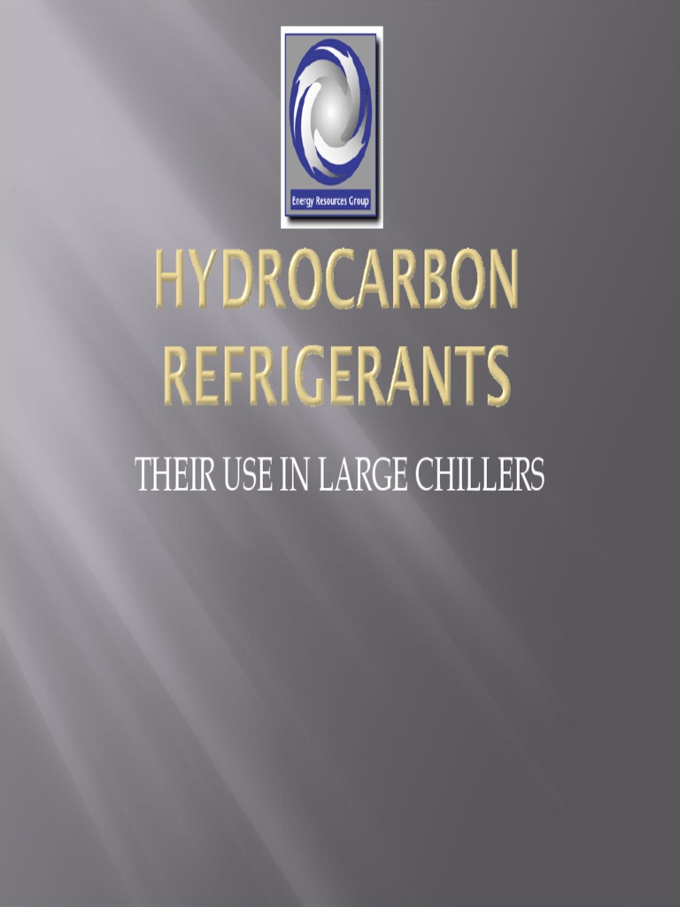 Hydrocarbon Refrigerants in Chillers Leak Air Conditioning