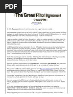The Green Hilton Agreement - Geneva 1963