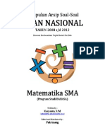Kumpulan Arsip Soal UN Matematika SMA Program BAHASA Tahun 2008-2012 Per Bab