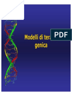 LEZIONE Terapia Genica PDF