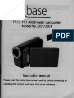 base full hd underwater camcorder model BOVU001