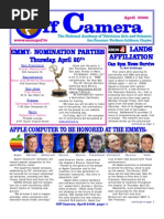Download Off Camera The Newsletter of the National Television Academy SFN California Chapter - 0406 by act SN192275 doc pdf