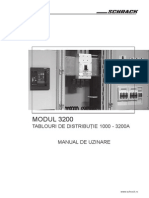 Manual de Uzinare Modul 3200 - Tablouri de Distributie