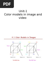 Unit-1 Color Models in Image and Video