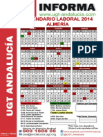 Calendario Laboral 2014 Almeria