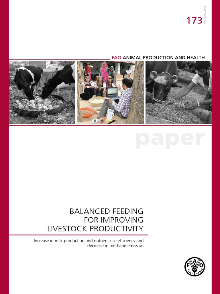 Balanced Feed Pdf Dairy Farming Milk
