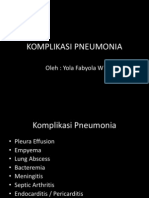 Komplikasi Pneumonia