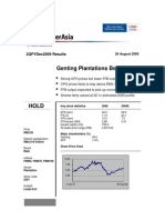 Genting Plantations Berhad: 2qfydec2009 Results