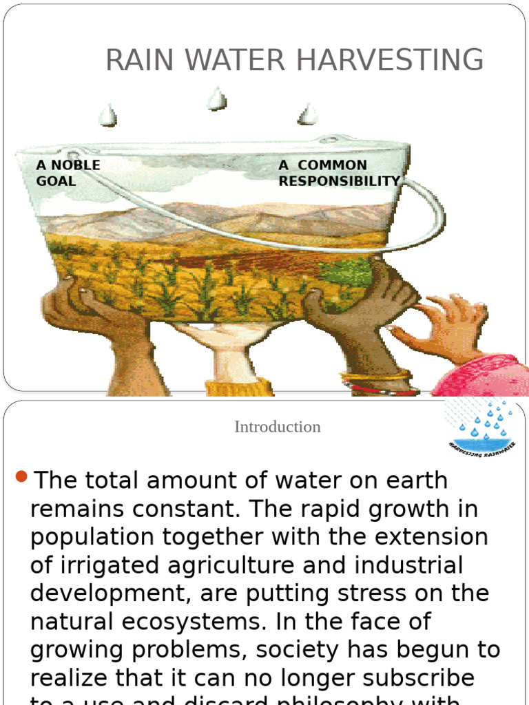 Rainwater Harvesting: Techniques & Benefits | PDF | Groundwater | Water
