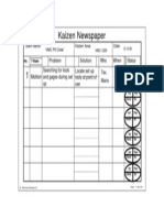 Gemba Research Kaizen Newspaper Sample 2003