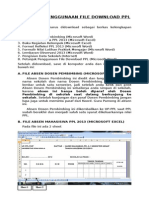 Petunjuk Penggunaan File PPL