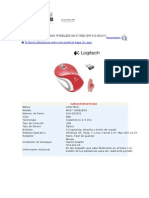 Mouse Logitech Mini Wireless M187 Red (PN 910-003251) (910-003251)