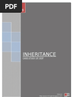 Inheritance: Case-Study of Oop