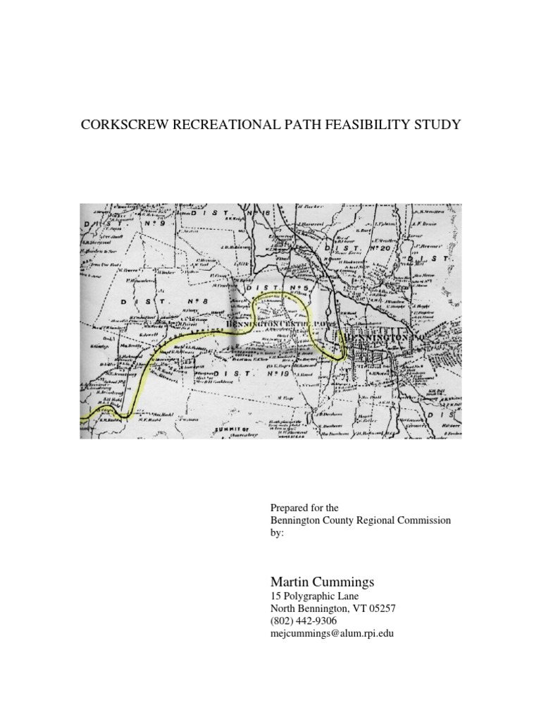 2003 Corkscrew Bike Trail Study PDF Trail Easement