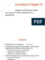 Acceleration Analysis Review