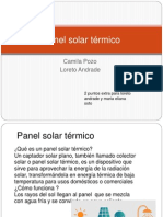 Panel Solar Térmico