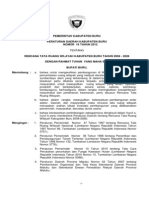 Peraturan Daerah Kabupaten Buru Nomor 19 Tahun 2012 Tentang Rencana Tata Ruang Wilayah Kabupaten Buru Tahun 2008 - 2028