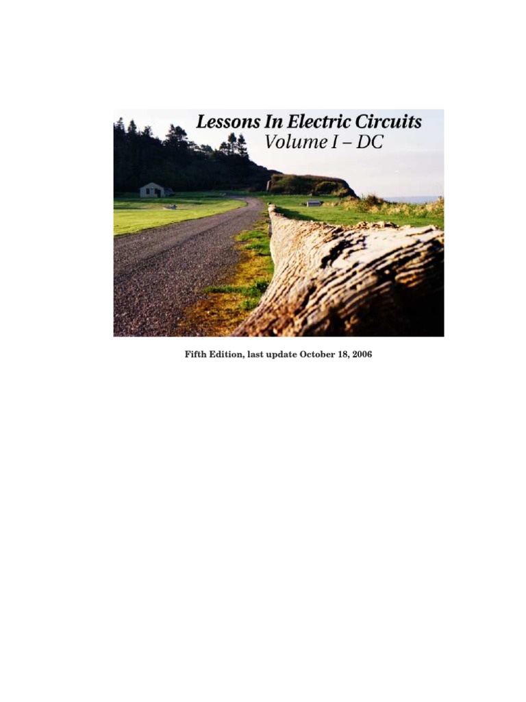 Lessons in Electric Circuits Vol 1 | PDF