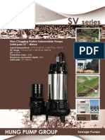 Series: Non-Clogging Vortex Submersible Pumps Solid Pass 27 40mm