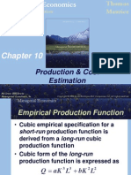 Production & Cost Estimation: Ninth Edition Ninth Edition