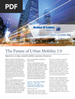 Arthur D. Little UITP Future of Urban Mobility 2 0