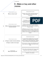 ACCA F5 - CH 5 - Make or Buy and Other Short-Term Decisions - Free Flash Cards