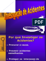 Investigação de acidentes