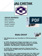 Bajaj Chetak: Group Members