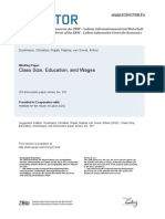 Education Social Class Wages